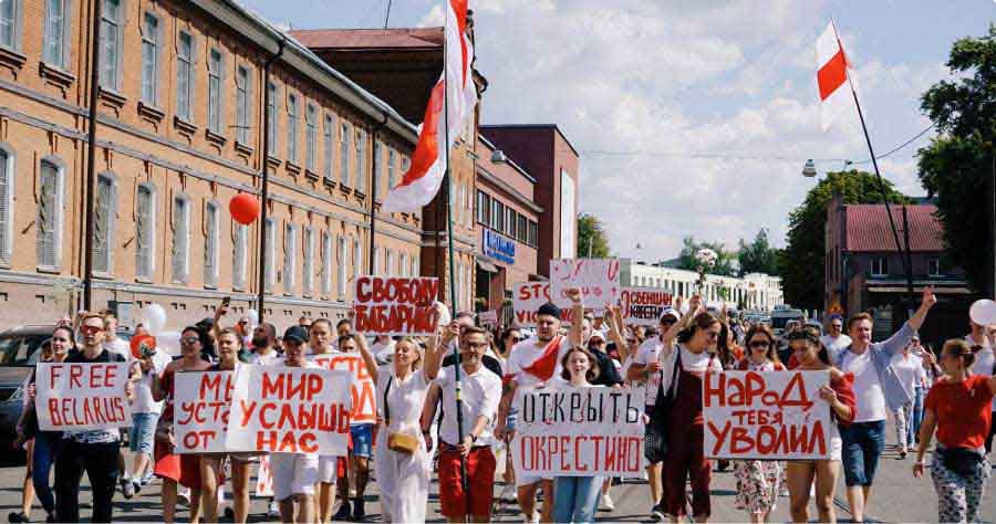 Global environment protest